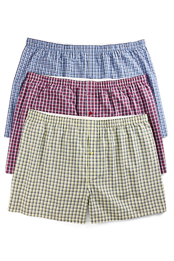 3-pk Block Party 4.5 Inch Woven Boxers Block Party 5XL