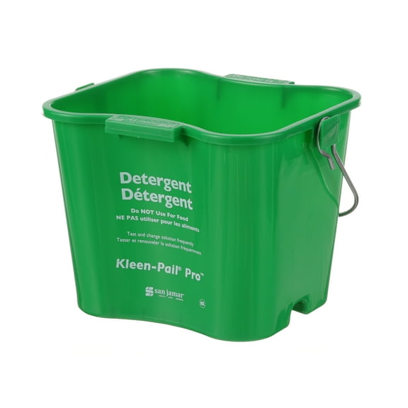 San Jamar - SANKPP97GN - 3 qt Kleen-PailĀ® Pro Green Soap Bucket