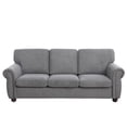 thumbnail image 1 of 3 seat sofa Chenille - Dark Grey, 1 of 5