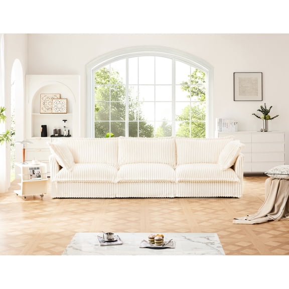 3-seater Sofa with Convertible Functions and Premium Filling - Versatile for Different Needs