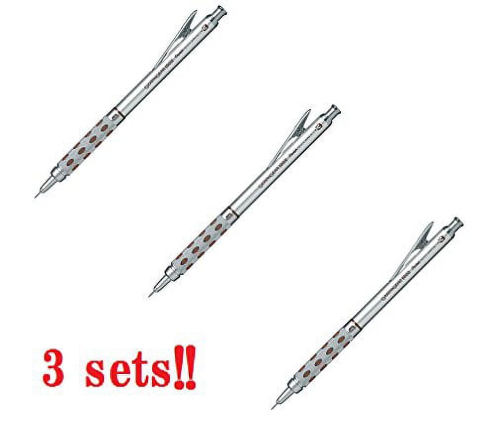 [3 sets!!] Pentel Graph Gear 1000 Mechanical Drafting Pencil 0.3mm Brown PG1013 from Made in Japan