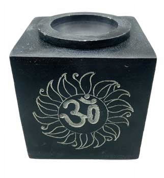 3 square om soapstone oil diffuser walmart