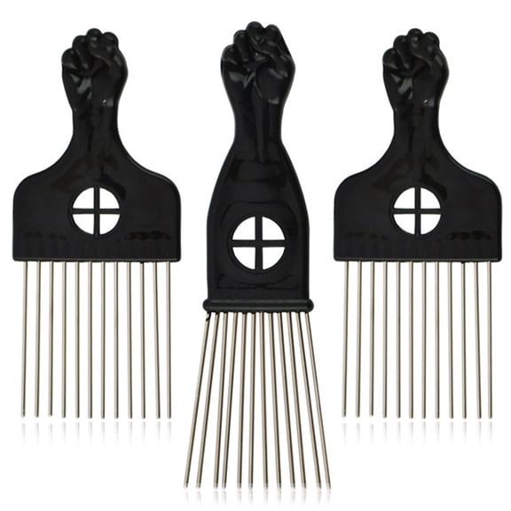 3 steel needle comb styling hairdressing comb hairdresser styling comb