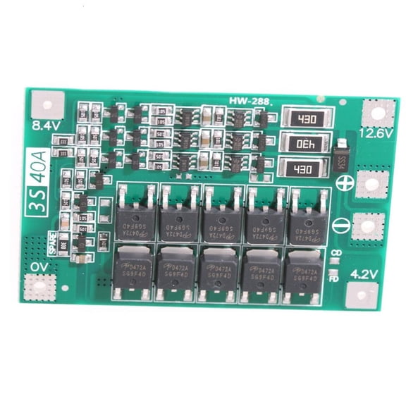 3-string 40A Battery Management Module Circuit Board for Power Tool