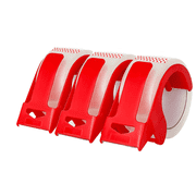 3 tape + 3 dispenser, 1.88 inch x 55 yards x 2 mil