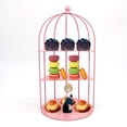 thumbnail image 1 of 3-tier Cake Dessert Stand Cupcake Stand Tea Party Serving Platter Wrough Iron, 1 of 8
