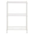 thumbnail image 1 of 3 tier white powder shelving unit 12x18x26in, 1 of 8