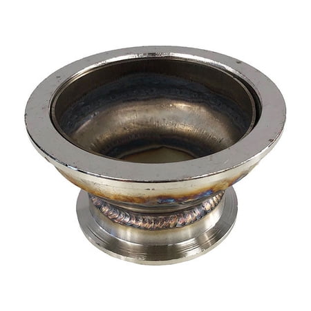 3" to 2" V-band Flange Adapter for manifold header turbo up pipe tube 2" Height