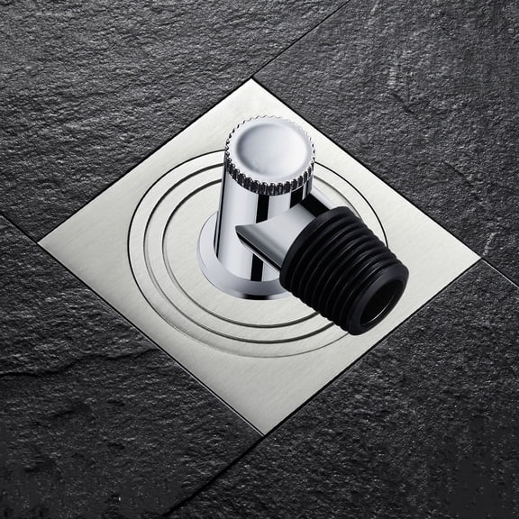 3-way Copper Fully Sealed Washing Machine Floor Drain, Reflux-proof and Odour-proof Sewer Floor Drain