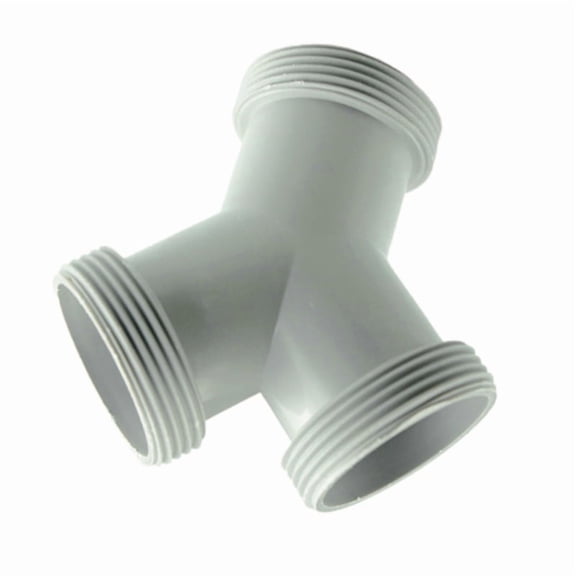 3 way Sink Drain Waste Pipe Connector Kitchen Sewer Pipe Fitting Easy to Install