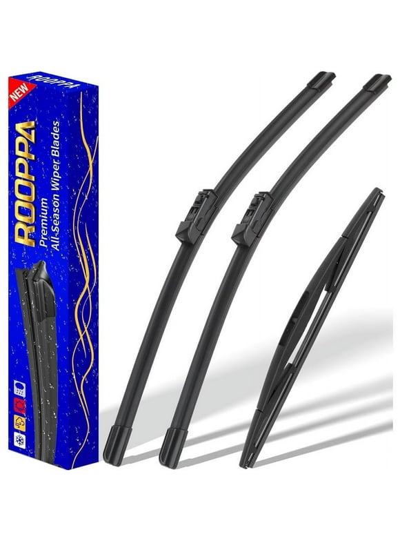 3 wipers Replacement for 2006-2011 Chevy chevrolet HHR, Windshield Wiper Blades Original Equipment Replacement - 18"/18"/11" (Set of 3) U/J HOOK