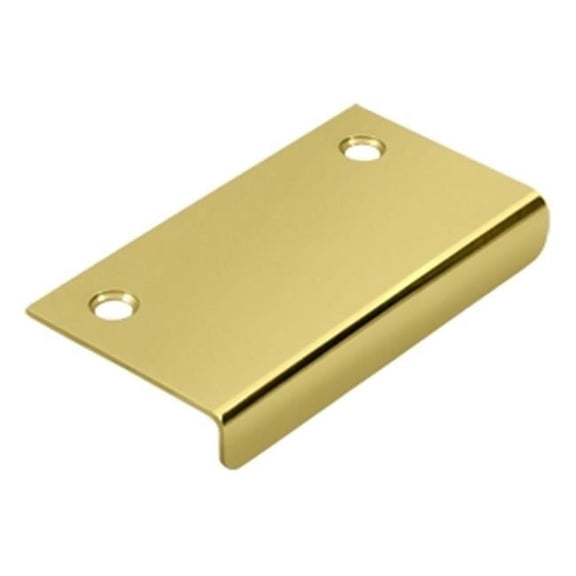 3 x 1.5 in. Drawer & Cabinet Mirror Pull, Bright