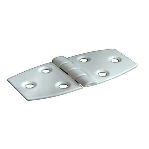 3 x 1.5 in. Nylon Door Hinge, White