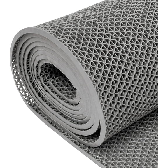 3 x 10 Ft Non-Slip Floor Mat - Commercial Floor Mat PVC Hollow-Out Drainage Non Slip Mat, for Restaurant Kitchen Bar Garden Swimming Pool Outdoor