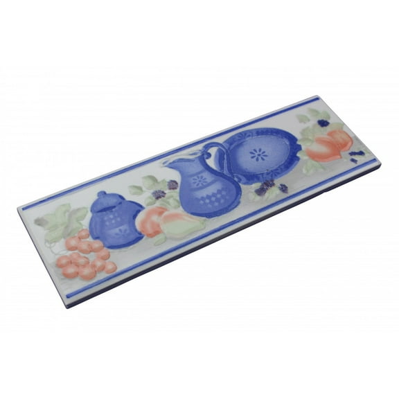 3" x 10" Listello Tile Border Liner Crockery Ceramic | Renovator's Supply