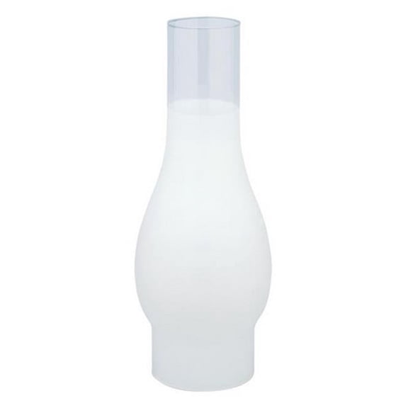 3 x 10 in. Handblown Frosted Glass Chimney