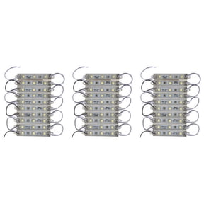 3 x 10Pcs 5050 SMD 3 LED Module LED Strip String Light Waterproof DC 12V Cool White