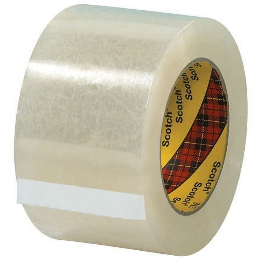 2 Heavy-Duty 2.7mil Clear Shipping Packing Moving Tape 120 yards/360' ea