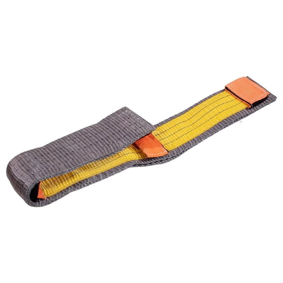 3" x 13" Yellow Polyester Web Sling Wear Pad 7/16" Thick Compatible with 2" Wide Sling for Rigging and Lifting Sling Protection