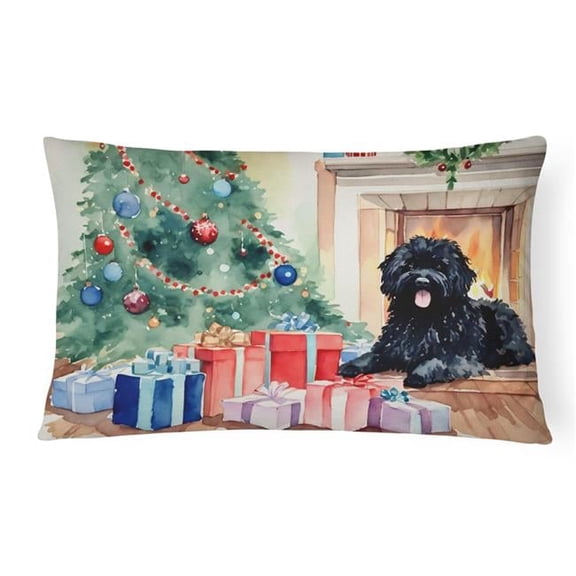 3 x 16 x 12 in. Puli Cozy Christmas Throw Pillow