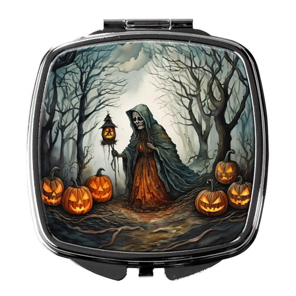 3 x 2.75 in. The Weeping Woman Spooky Halloween Compact Mirror