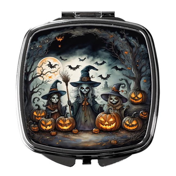 3 x 2.75 in. Witches Spooky Halloween Compact Mirror