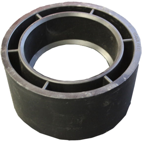 3 x 2 Inch ABS Flush Bushing, ABS Construction