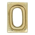 thumbnail image 1 of 3 x 2 in. Rectangle Napkin Rings, Gold - Set of 4, 1 of 1