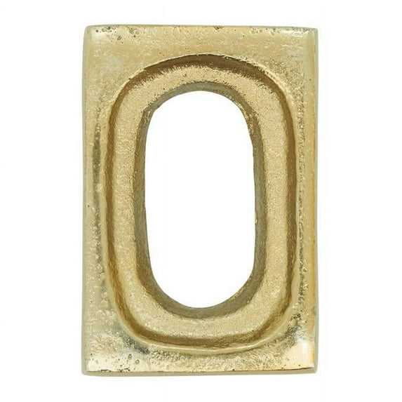 3 x 2 in. Rectangle Napkin Rings, Gold - Set of 4