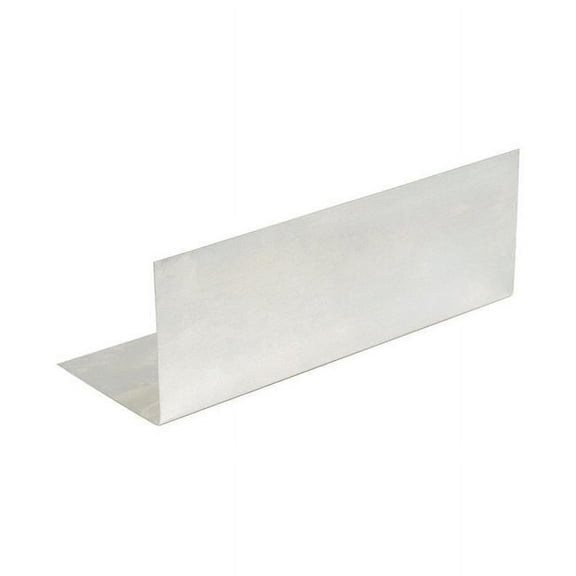 3 x 2 x 7 in. Aluminum V Shape Flashing, Silver