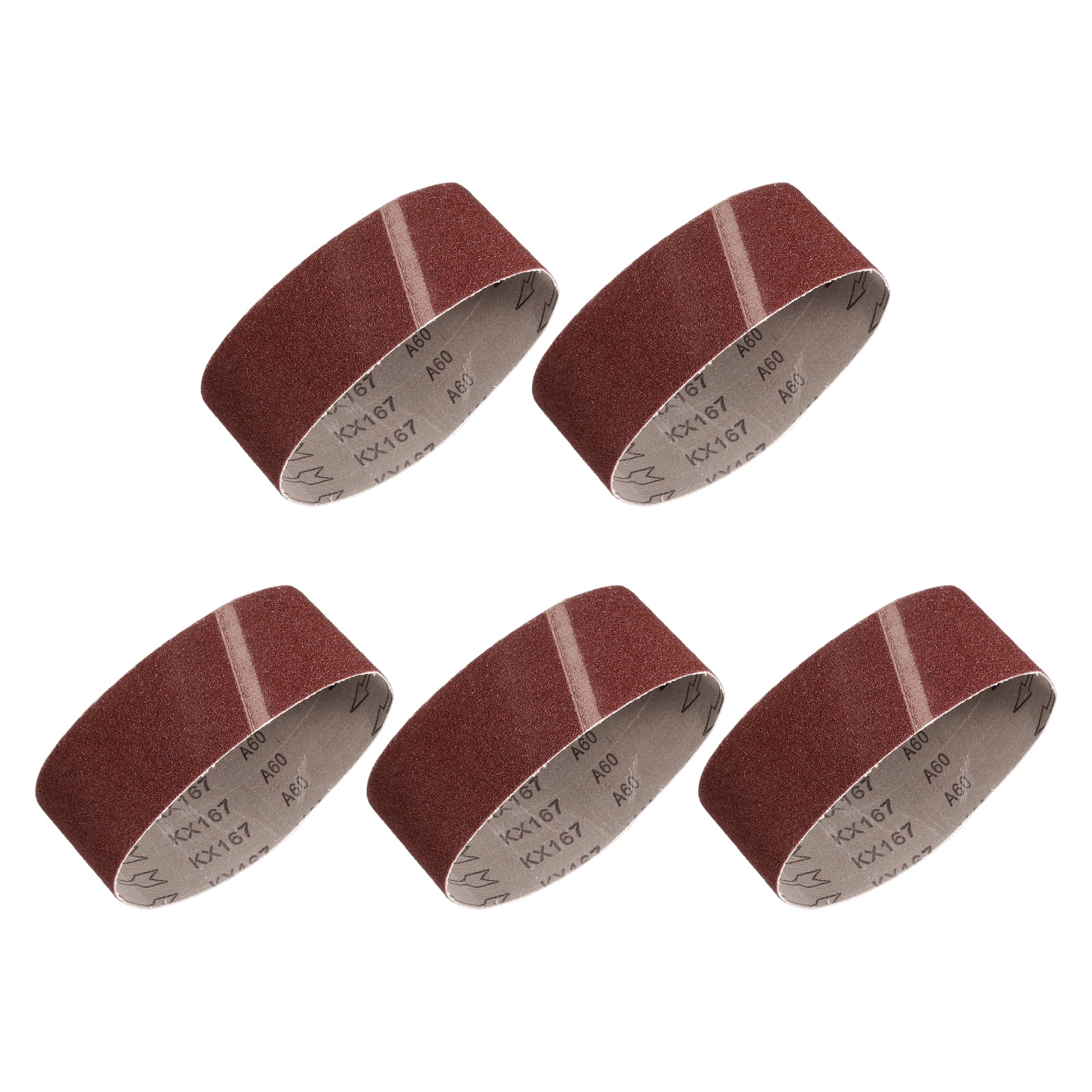 Lot De 24 Bandes Abrasives 3/8 X 13 Pouces - Grain 400 Oxyde D'aluminium - Pour Ponceuse à Bande - Neuf