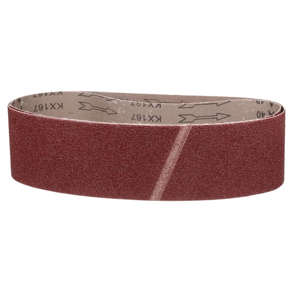 3 x 24 Inch Sanding Belt, 2 Pcs 40 Grit Knife Sharpener Belts Work Sharpening for Belt Sander Knife Carving Metal Working