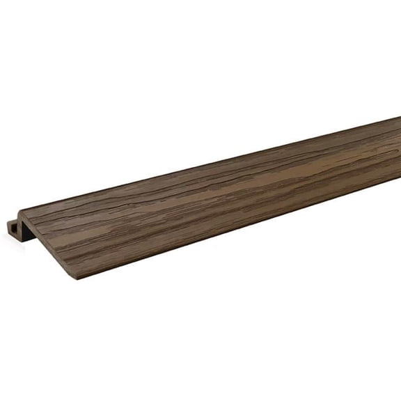 3 x 24 in. Prefinished Walnut PVC Floor Transition - Pack of 4