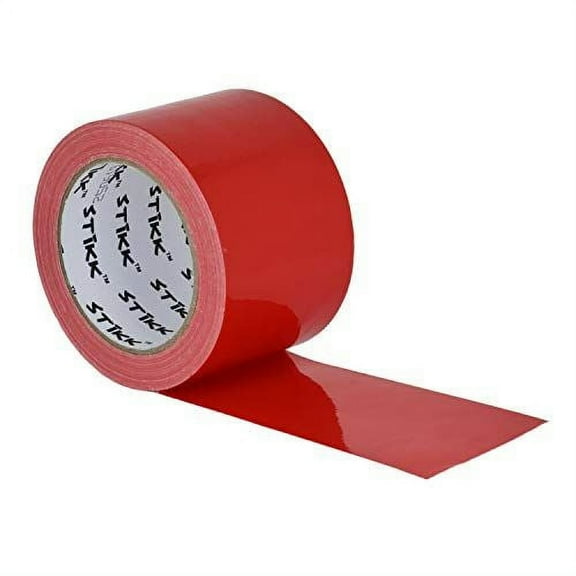 3" x 25 yd 7.5 Mil Thick Red Duct Tape PE Coated Weather Resistant (2.83 in 72MM