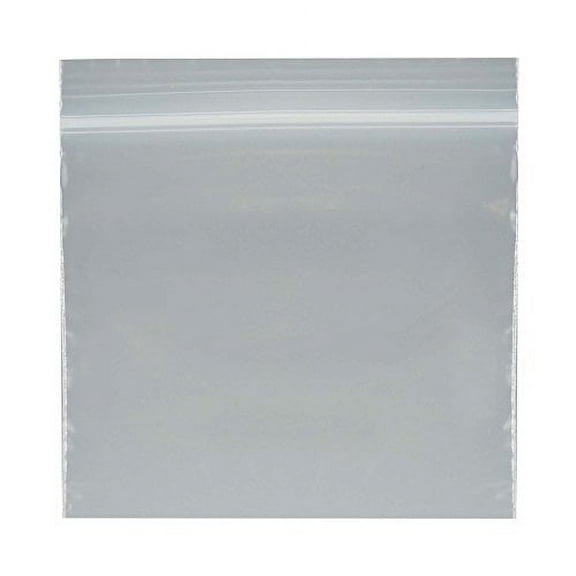 100pk 3 x 3 Self Locking Plastic Bags 2mm Thick All Purpose Storage Baggies