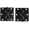 thumbnail image 1 of 3 x 3 in. Square Hinge Steel - Oil Rubbed Bronze, 1 of 1