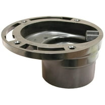 3" x 4" ABS Four-Way Offset Closet Flange ,PartNo C54343 JonesStephens