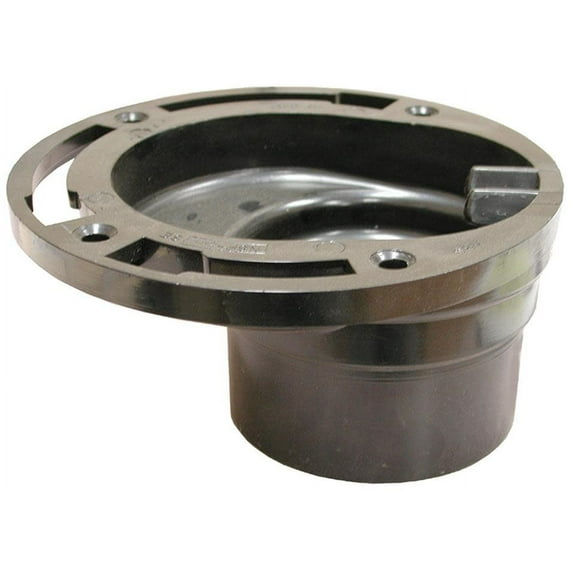 3" x 4" ABS Four-Way Offset Closet Flange ,PartNo C54343 JonesStephens