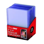 Ultra Pro 3x4 Regular Toploader Card Holder ( 25 per pack)