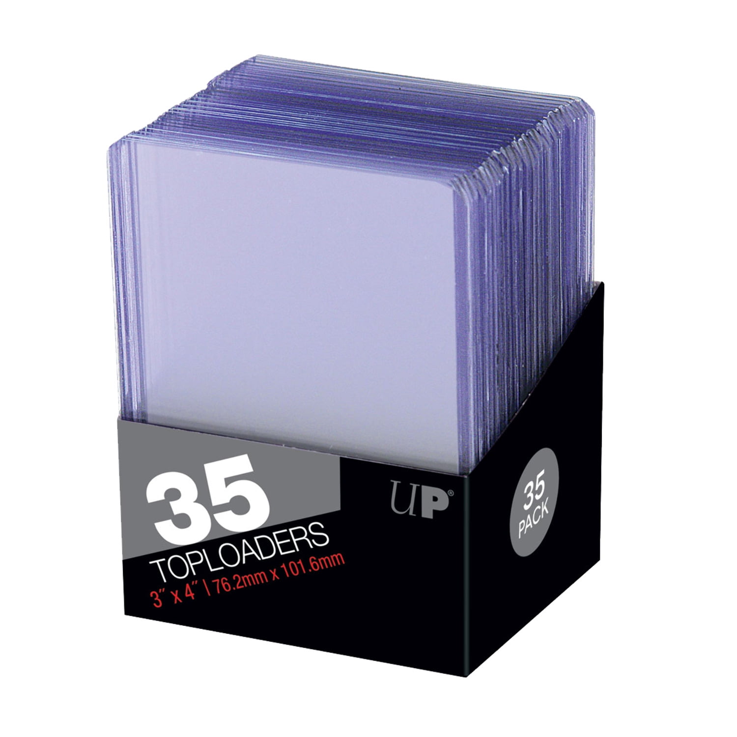 are pokemon cards 3x4 35PT Top Loader 3X4