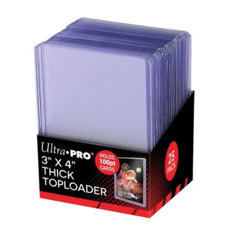 what size top loaders for pokemon cards Mukawa 3" x 4" Standard 35pt Rigid Toploaders, Regular Clear Loader Sleeves Collectible Trading (100 ct.) Toys archival safe Samerd 100pc Premium TCG Card
