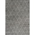 thumbnail image 1 of 3' x 5' Grey Diamond Pattern Area Rug, 1 of 4