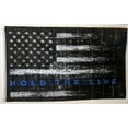 thumbnail image 1 of 3 x 5 Hold the Line Blue Line Flag, 1 of 1