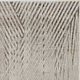 thumbnail image 1 of 3' x 5' Ivory or Grey Geometric Lines Area Rug, 1 of 4