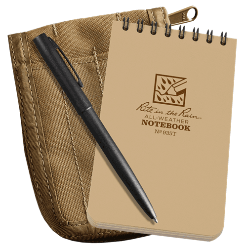 3 x 5 Kit Tan Book/Tan Cover