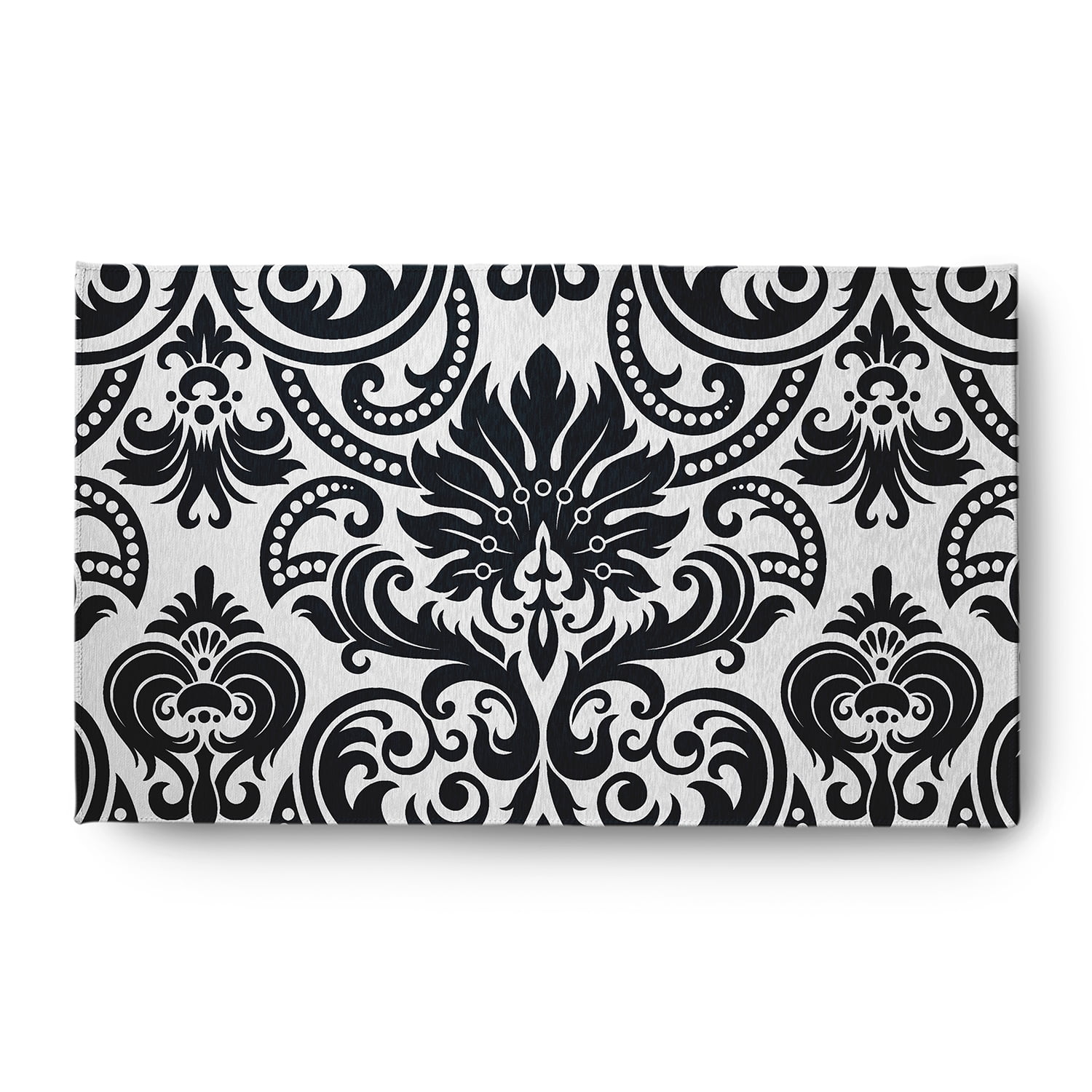 3' x 5' Simply Daisy Alexys French Country Chenille Area Rug, Black