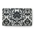 thumbnail image 1 of 3' x 5' Simply Daisy Alexys French Country Chenille Area Rug, Black, 1 of 4