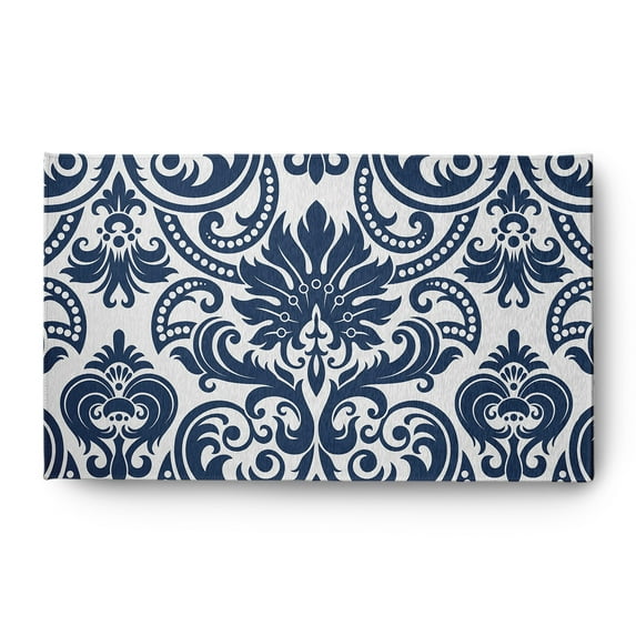 3' x 5' Simply Daisy Alexys French Country Chenille Area Rug, Blue