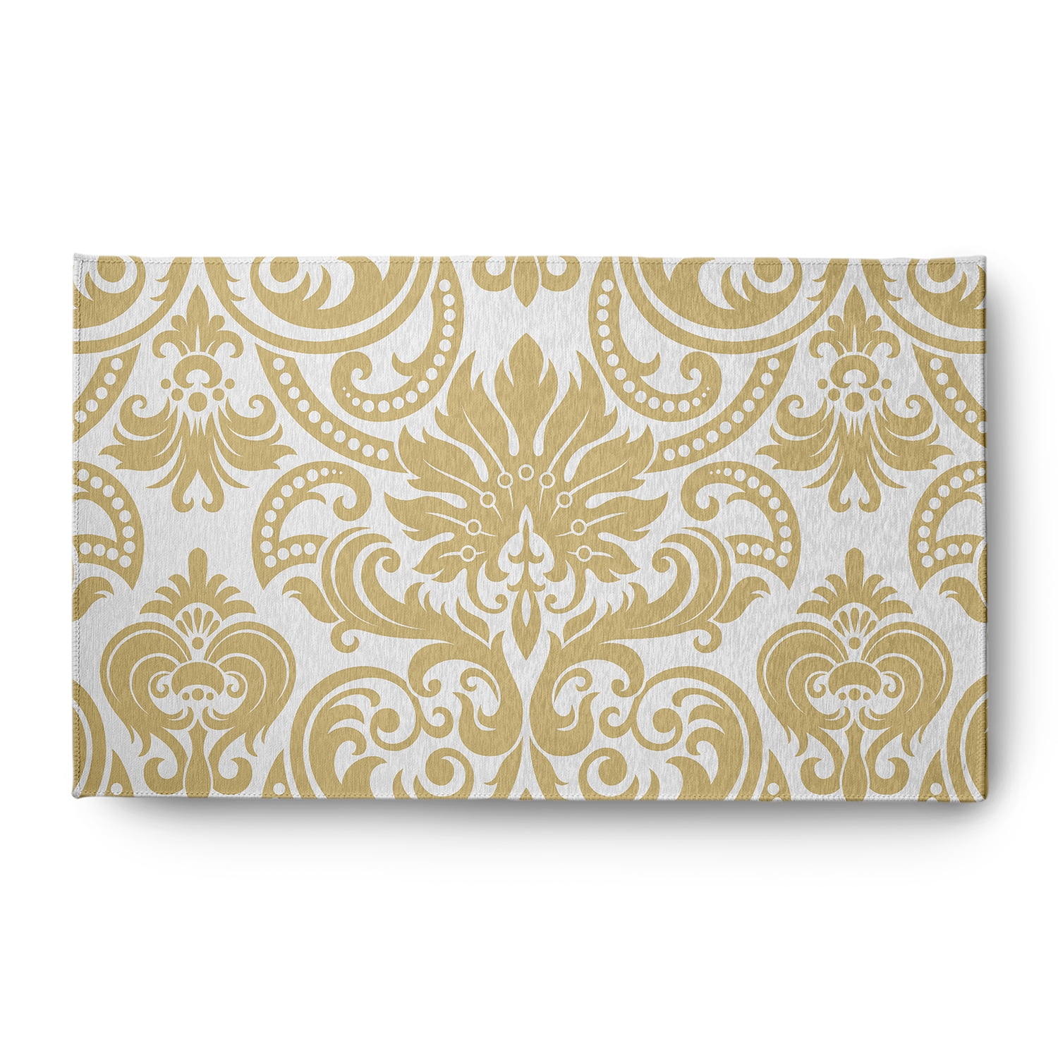 3' x 5' Simply Daisy Alexys French Country Chenille Area Rug, Gold