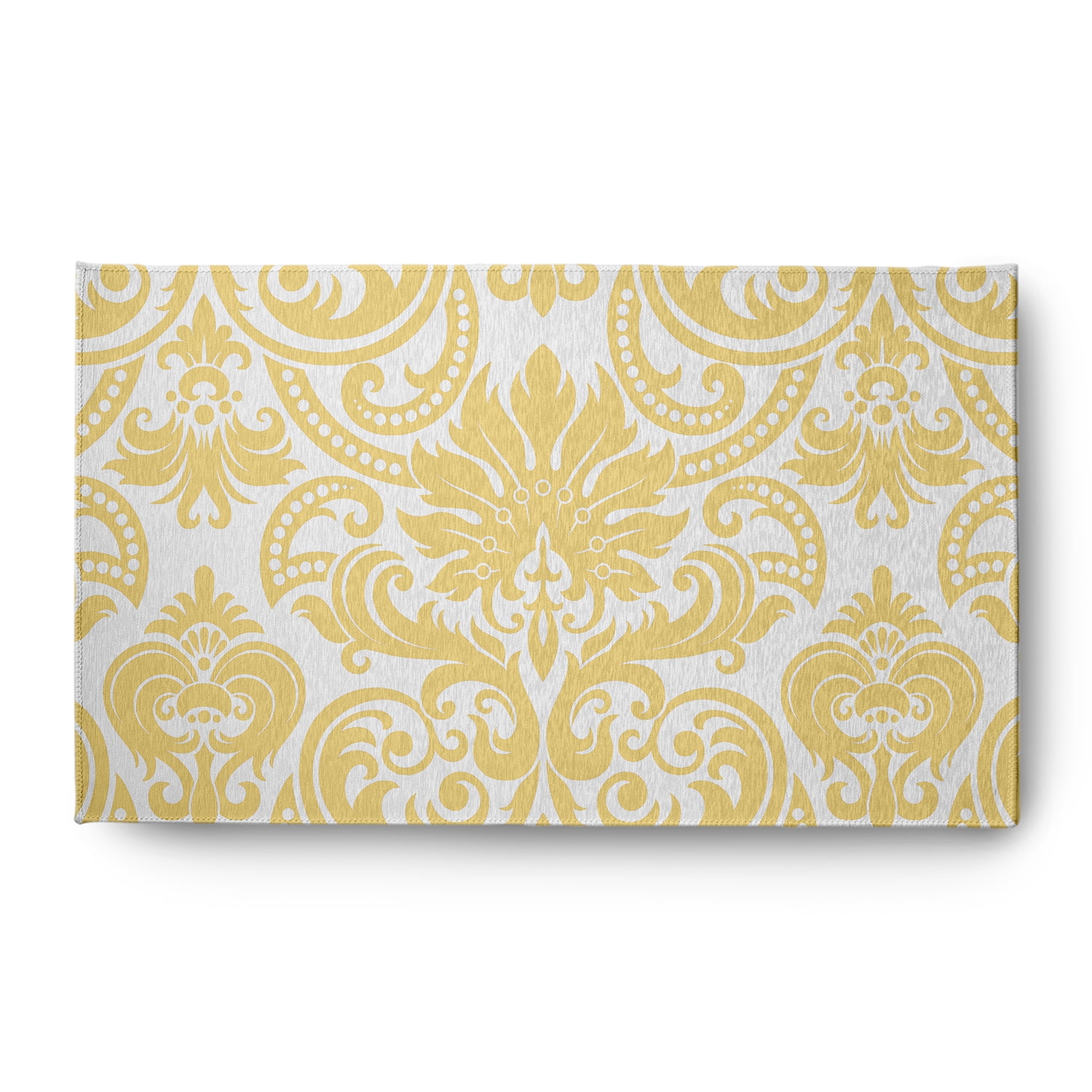 3' x 5' Simply Daisy Alexys French Country Chenille Area Rug, Yellow